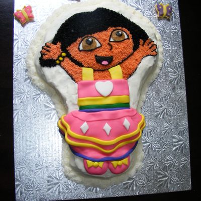 Dora Birthday Cake