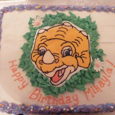 Land Before Time Birthday Cake