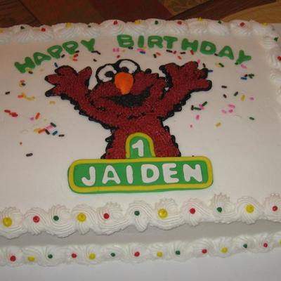 Elmo First Birthday