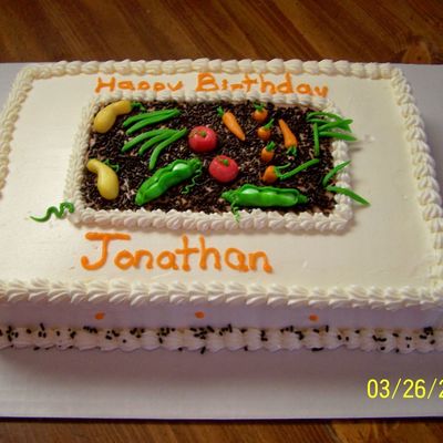Veggie Garden Cake