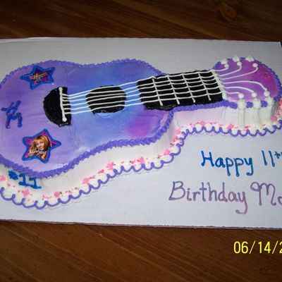 Molly's Hannah Montana Cake