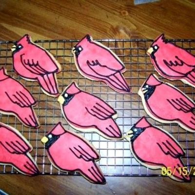 Cardinal Cookies