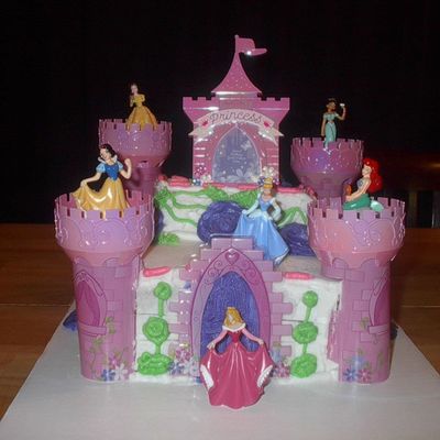 Princess Castle Cake