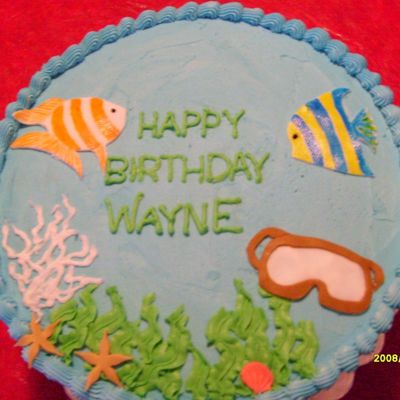 Scuba Cake