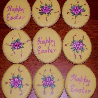Easter Painted Cookies