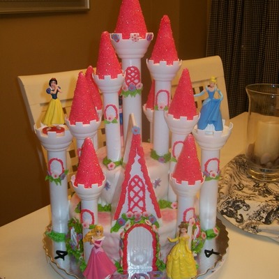 Princess Castle Cake