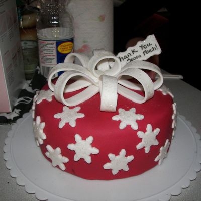 Snowflake Cake