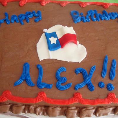 Birthday..texas Flag