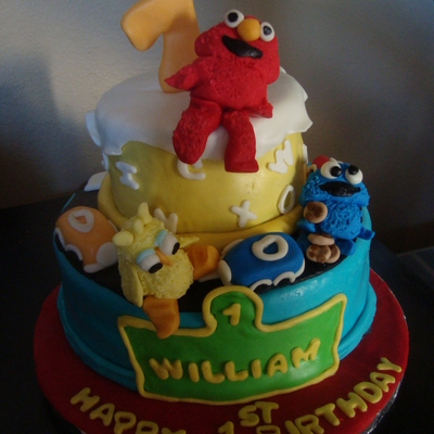 Sesame Street With Cars