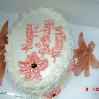 Lilly Birthday Cake