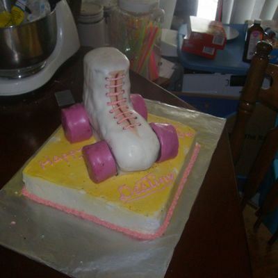 Roller Skate Cake