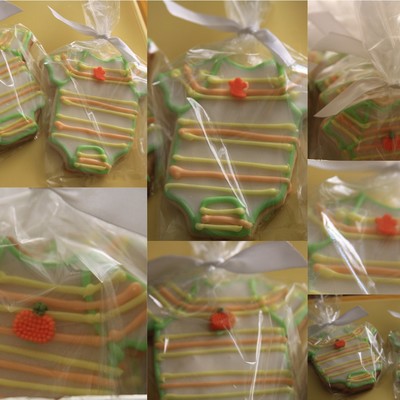 Halloween Baby Shower Cookies