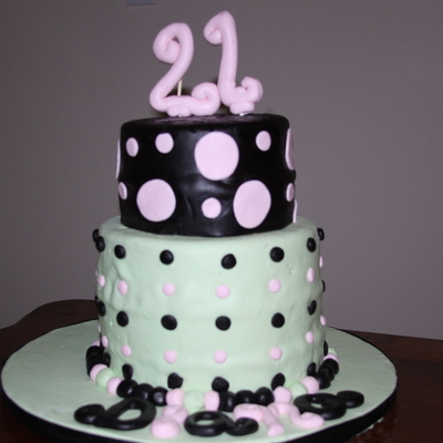 21St Birthday Cake