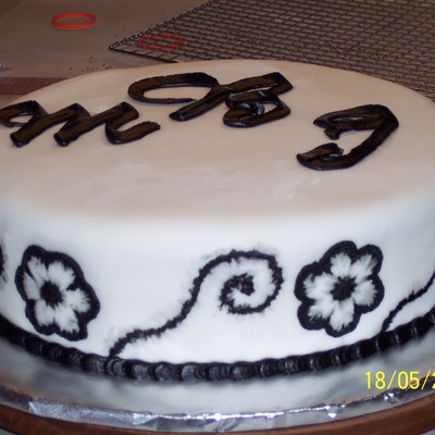 Black And White Bridal Shower