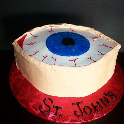 Eyeball Cake