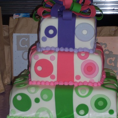 Gift Wrapped Cake