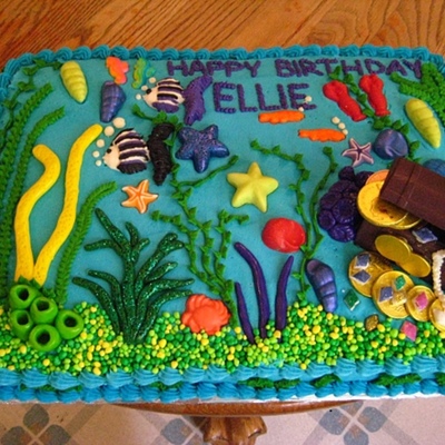 Aquarium Cake