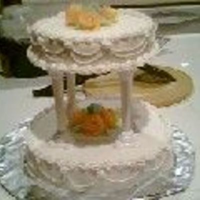 Bailey's First Wedding Cake!