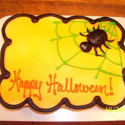 Spider Cupcake Cake