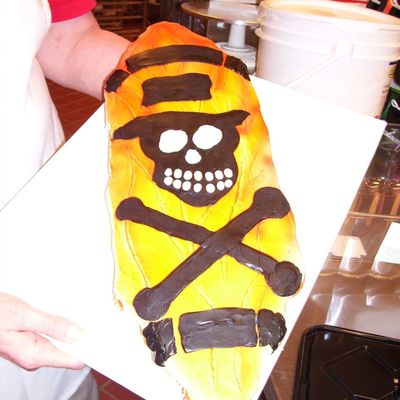 Skateboard Cupcake Cake