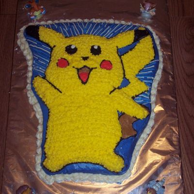 Pikachu Cake