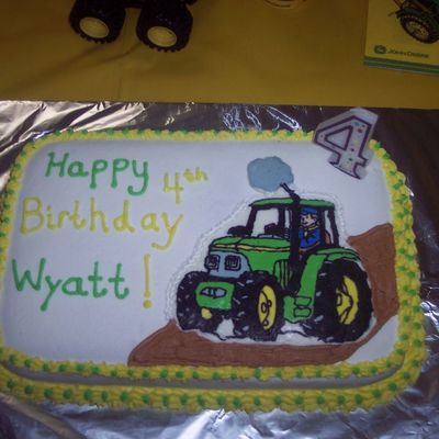 Tractor Cake