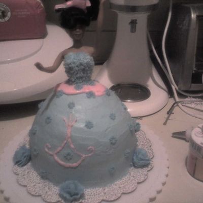 Barbie Doll Cake