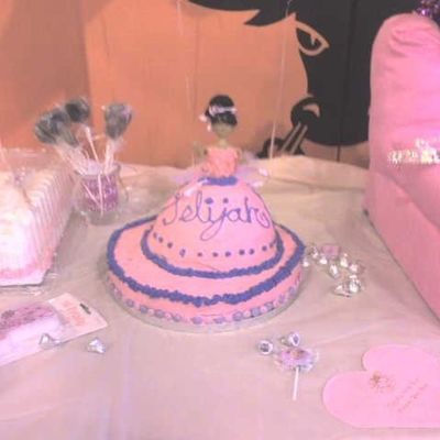 Pink Doll Cake