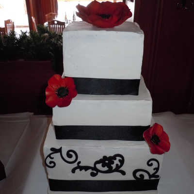Cricut Wedding Cake