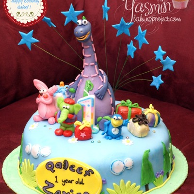Dibo The Gift Dragon Cake