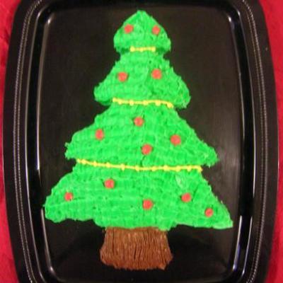 Christmas Tree Cake