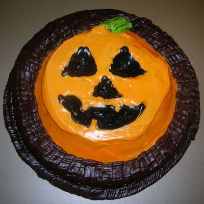 Jack-O-Lantern Cake