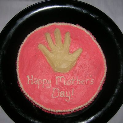 Hand Cake For Mom
