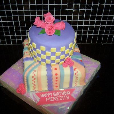 Mackenzie Childs Iinspired Cake