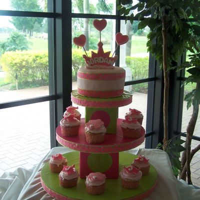 Tiara Cupcake Tower