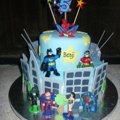 Superhero Cake