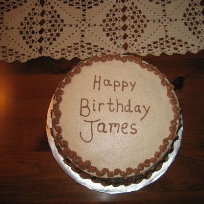 James' Birthday Cake