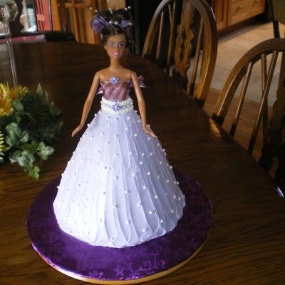 Barbie Doll Cake