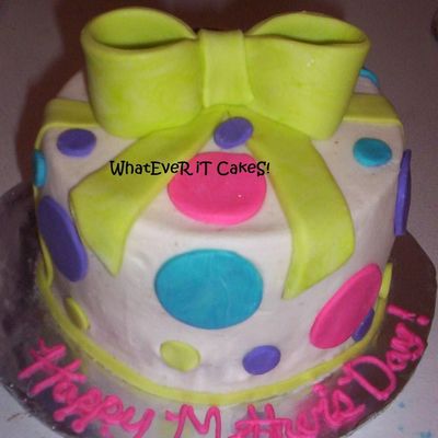 Lime Green Polkadots