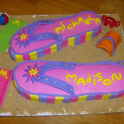 Flip Flop Cake