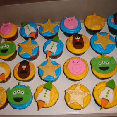 Toy Story 3 Cupcakes