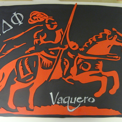Knight (Omega Delta Phi) Cake