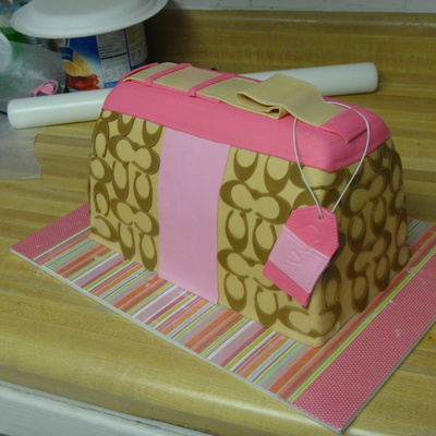 Pink Coach Purse