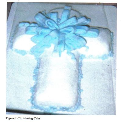 Christening Cake