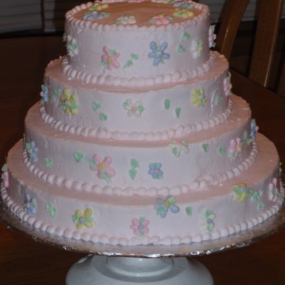 Pink Tier Cake