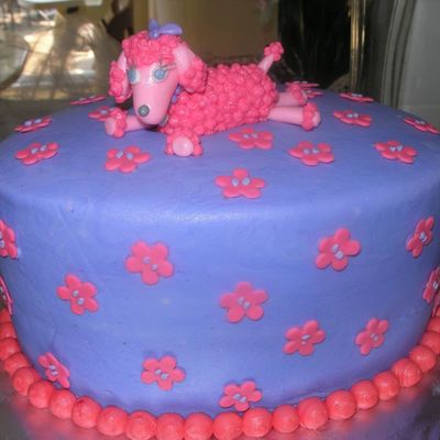 Poodle Cake