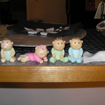 Handmade Fondant Babies