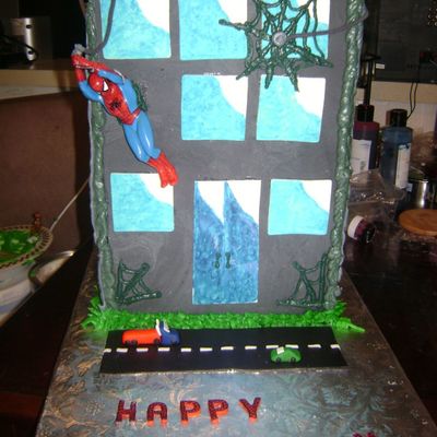 Spiderman Cake