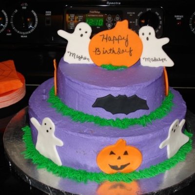 Halloween Birthday Cake