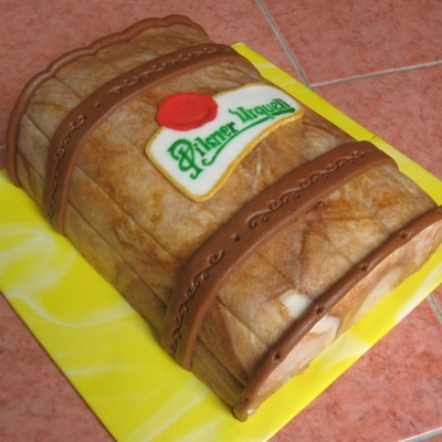Barell Of Beer Cake